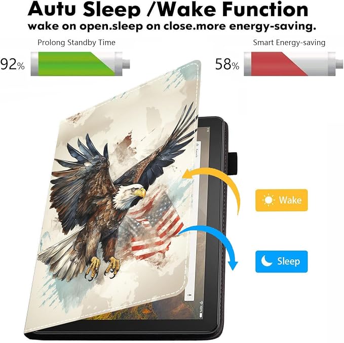 American Flag Bald Eagle