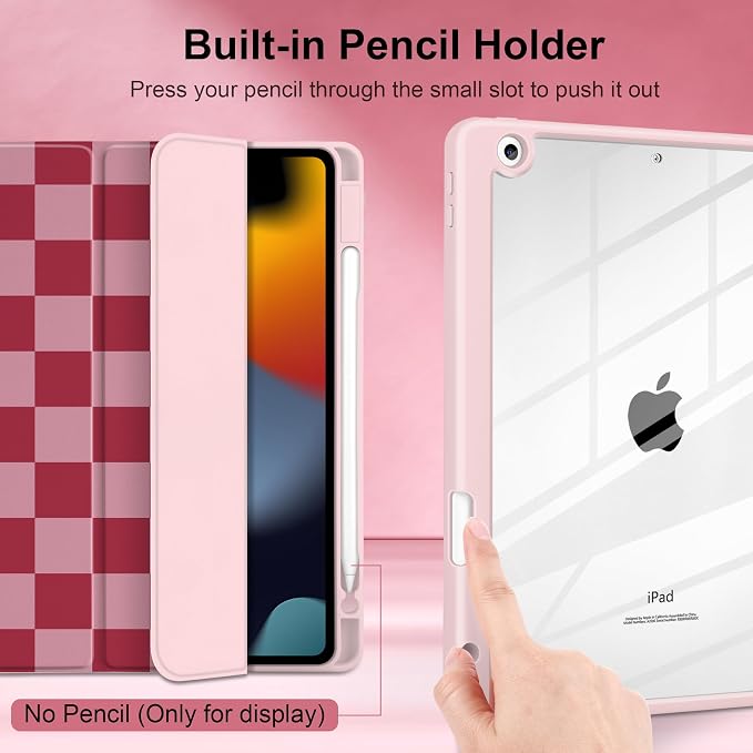 Pink Checkerboard