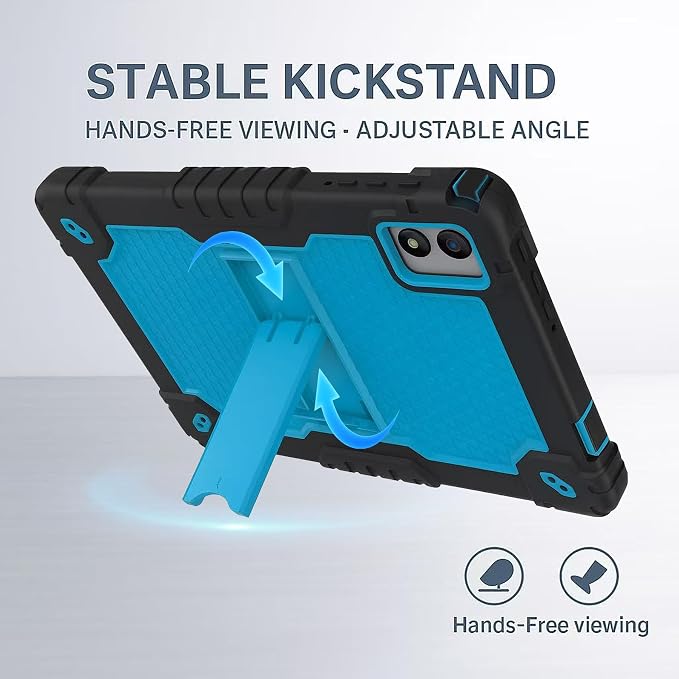 Black/Blue+2PCS Glass