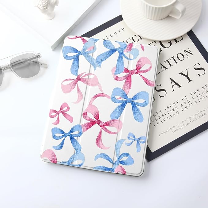 W-Pink Blue Bows