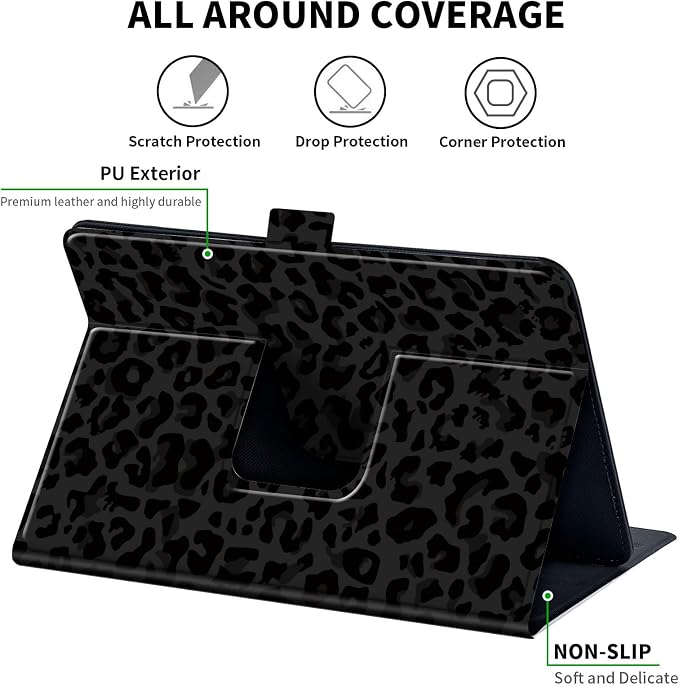Black Green Leopard