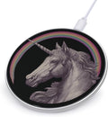 70s Unicorm Rainbow Phone Charger Magnetic Charging Pad Anti-Slip with USB Cable