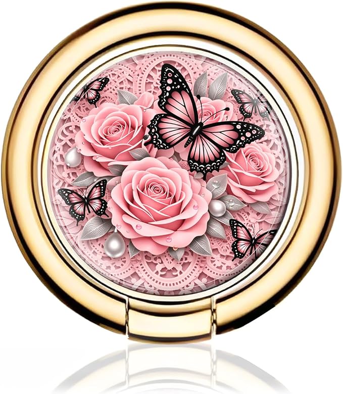 Pink Rose Butterfly