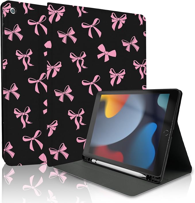 Black - Pink Bow