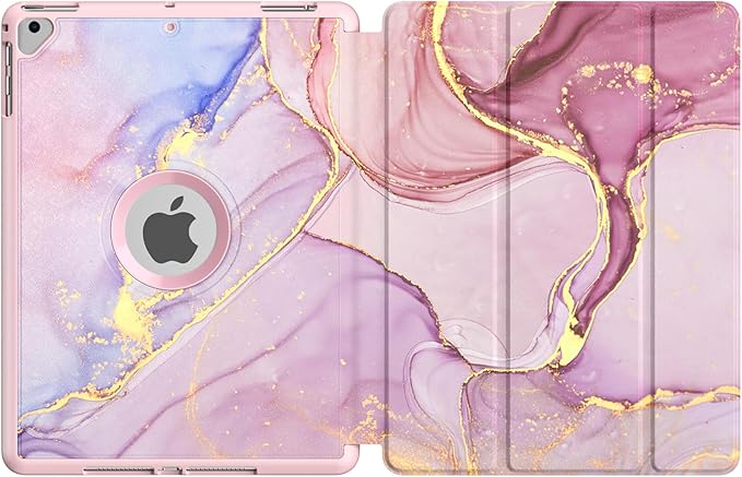 light pink gold marble