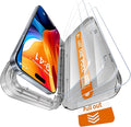 X-it 4-Pack HD Screen Protector for iPhone 16 Pro[Military Grade Shatterproof]9H+ Tempered Glass[Automatic dust Removal] 10x Military Protection [Bubble-Free] Easy to InstallCase Friendly