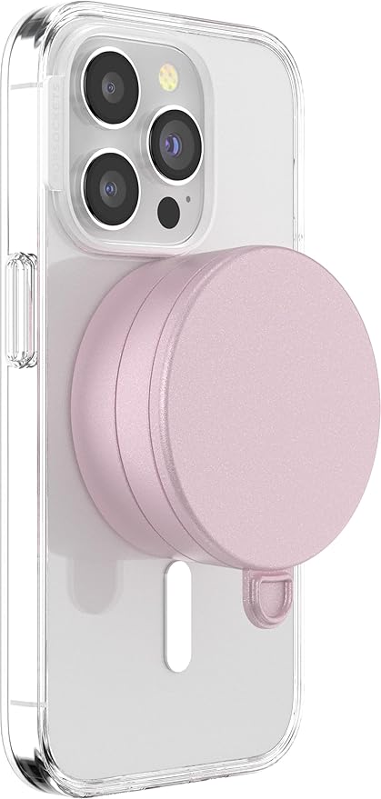 PopSockets Multi-Surface Suction Phone Mount Detachable Surface Mount Phone Stand Compatible with MagSafe® - Dusty Rose
