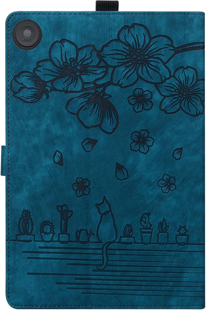 04# Cherry Blossom Blue Cat