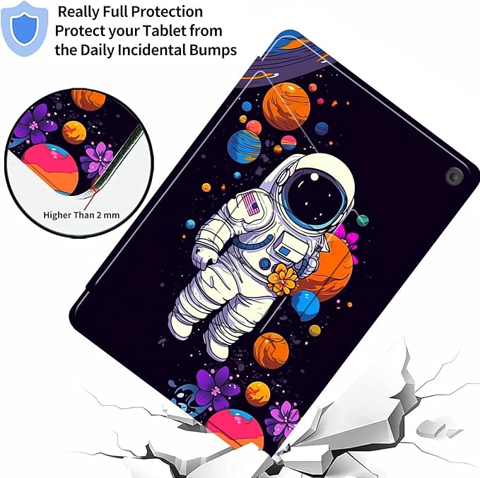 Lovely Astronaut in Space