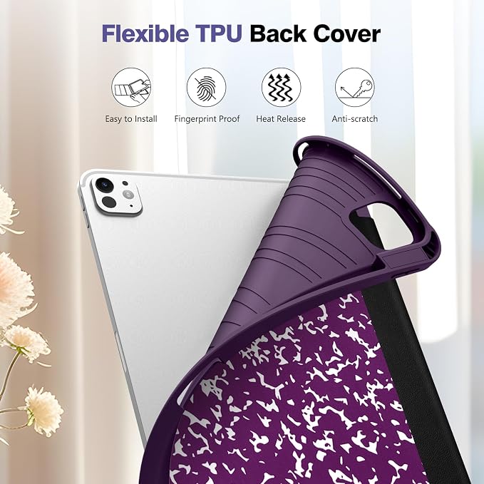 composition book purple