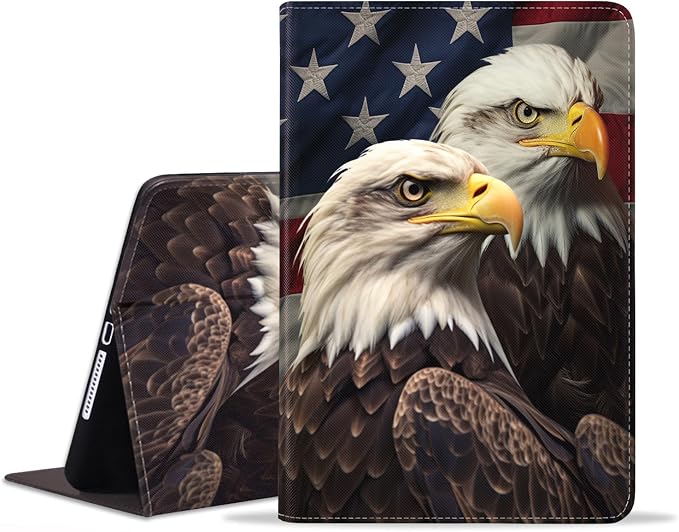 American Flag Patriotic Bald Eagle