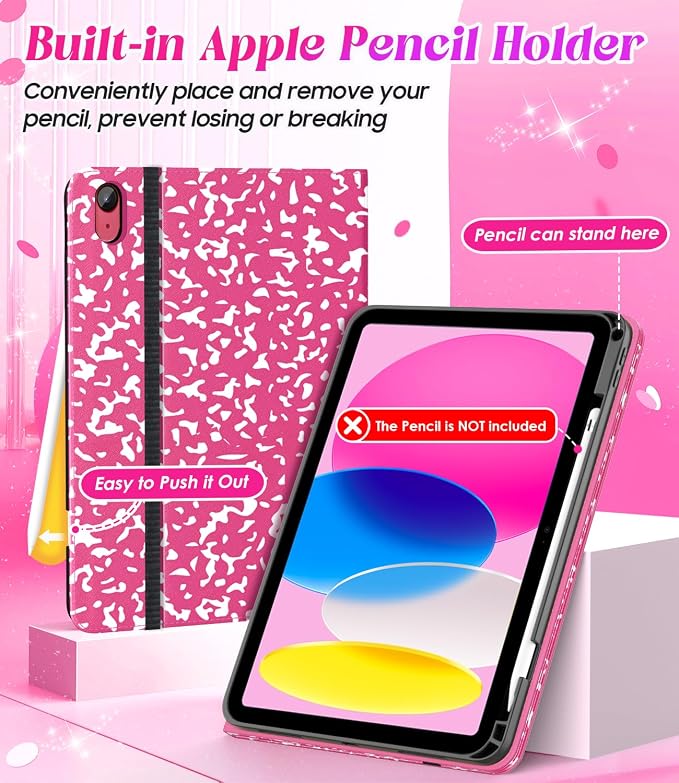 Composition Book-Pink