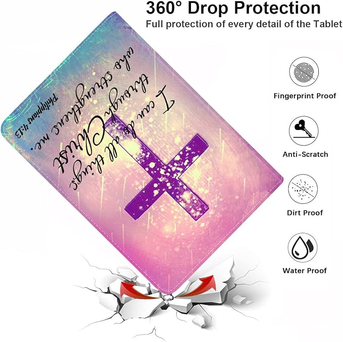 Christian Cross Quote Bible Verse Philippians 4-13