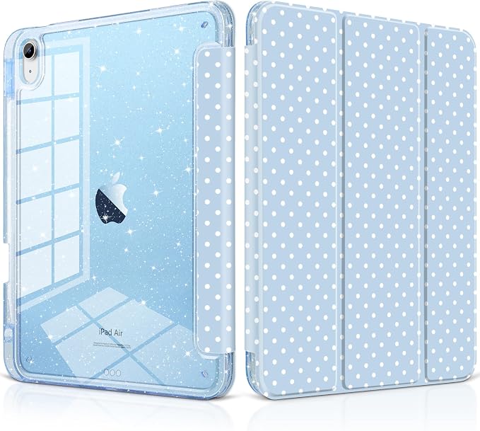 Blue & Polka Dots