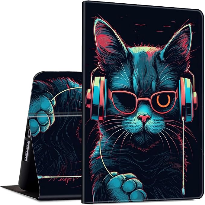 Cat with Headphones