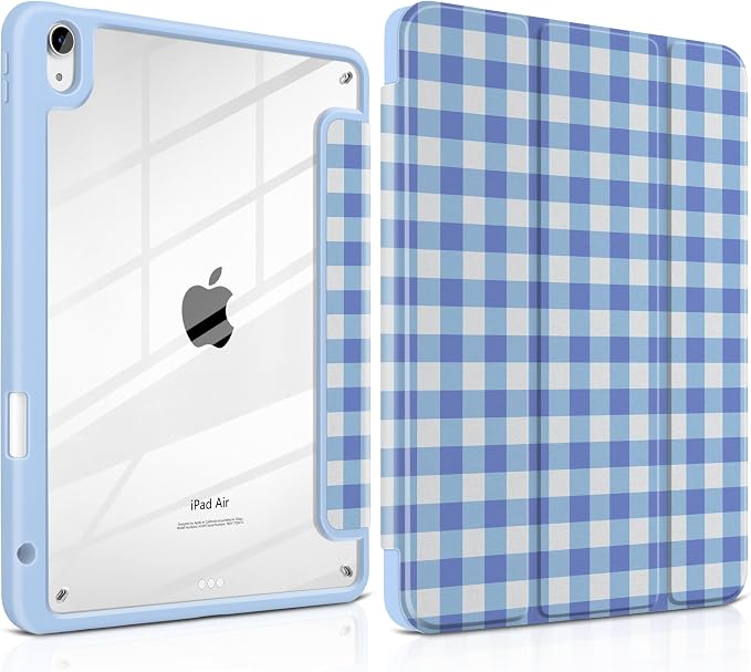 Blue White Check
