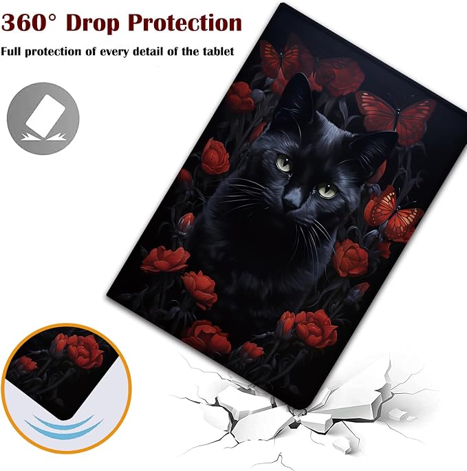 Black Cat and Butterfly