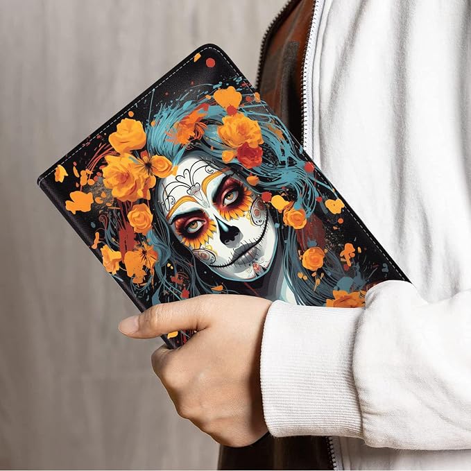 Sugar Skull Girl Flower