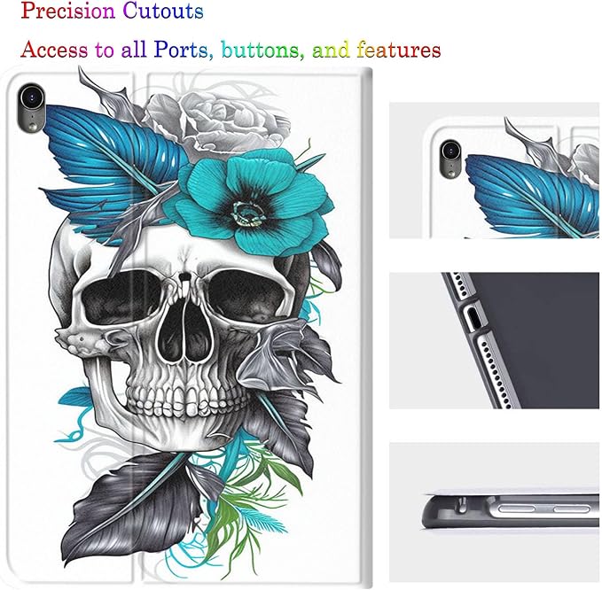 Cute Skull Flower 2
