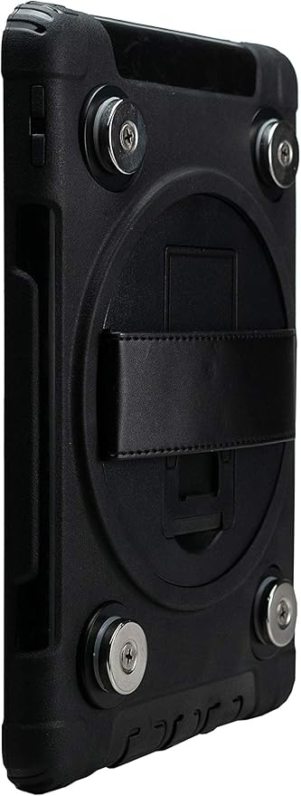Splash-Proof iPad Case - CTA Magnetic Splash-Proof Case with Impact Shielding and Metal Mounting Plates for iPad Air2 iPad 5th &amp 6th Gen and iPad Pro 9.7 Black (PAD-MSPC9)
