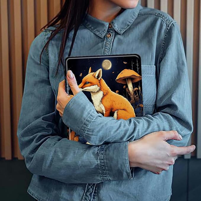 Fox With Mushroom