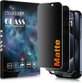 2 Pack matte privacy Screen Protector for iPhone 15 pro