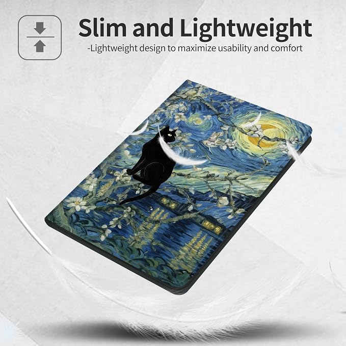 Black Cat Starry Night