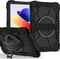 Case for Xiaomi Redmi Pad 2 Pro 12.1 inch (2025) TabletHeavy Duty Cover Rugged Shockproof Protective Case w/Kickstand Cover for Redmi Pad 2 Pro 12.1 inch (Black)