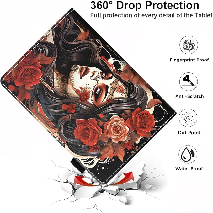 Sugar Skull Girl Rose