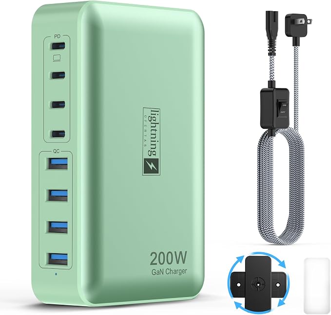 Flat Charger 200W GREEN