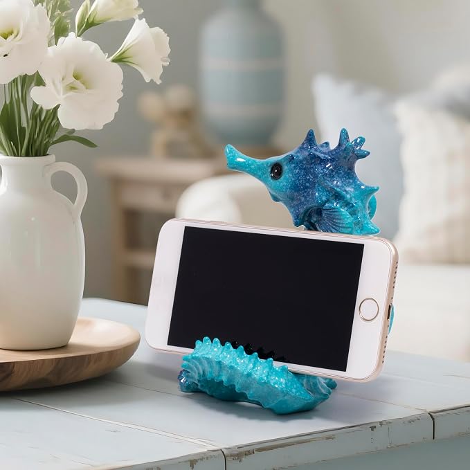 Blue-seahorse