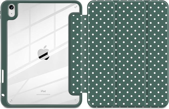 Forest Green polka