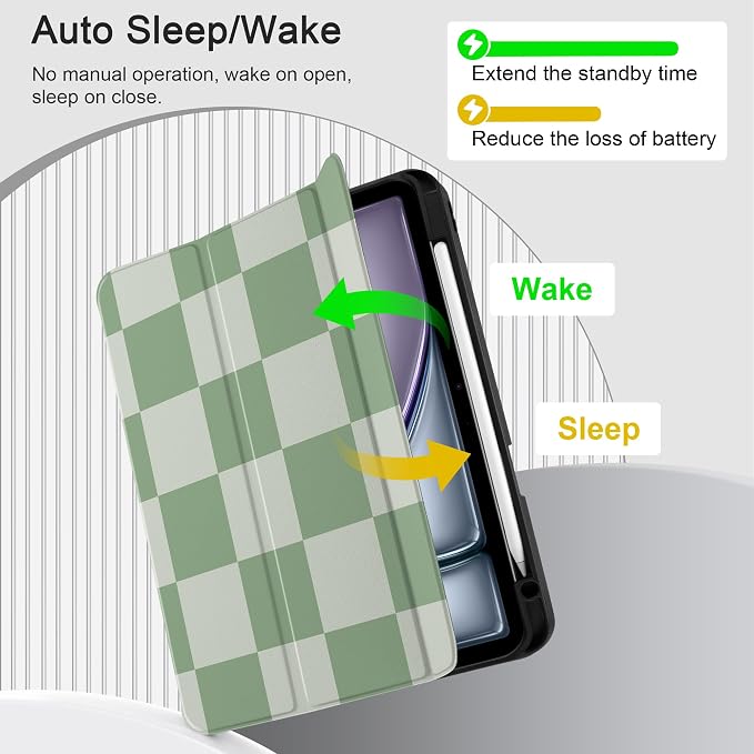 Green Checkered