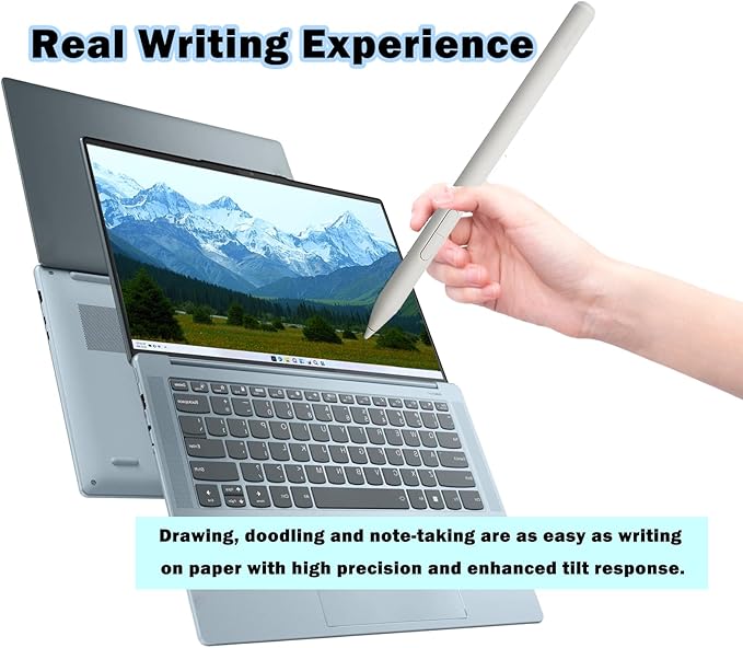 Stylus Yoga Pen for Lenovo Yoga Pen (4X81Q95846)Yoga Stylus (WE05/ US501/US502) for Lenovo Yoga 6/7i/9i/Book 9i ThinkPad P/X1 Series ThinkBook Chrome3/5 SeriesIdeaPad Flex Series -White