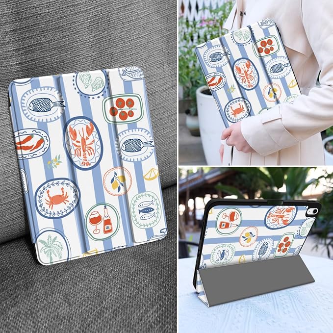 Blue Striped & Summer Cuisine