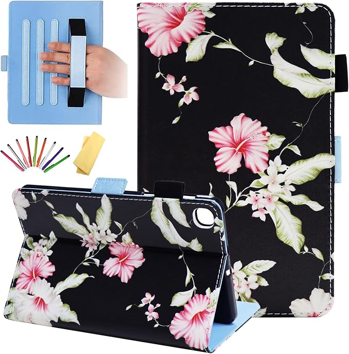 04# Pink Flower Black