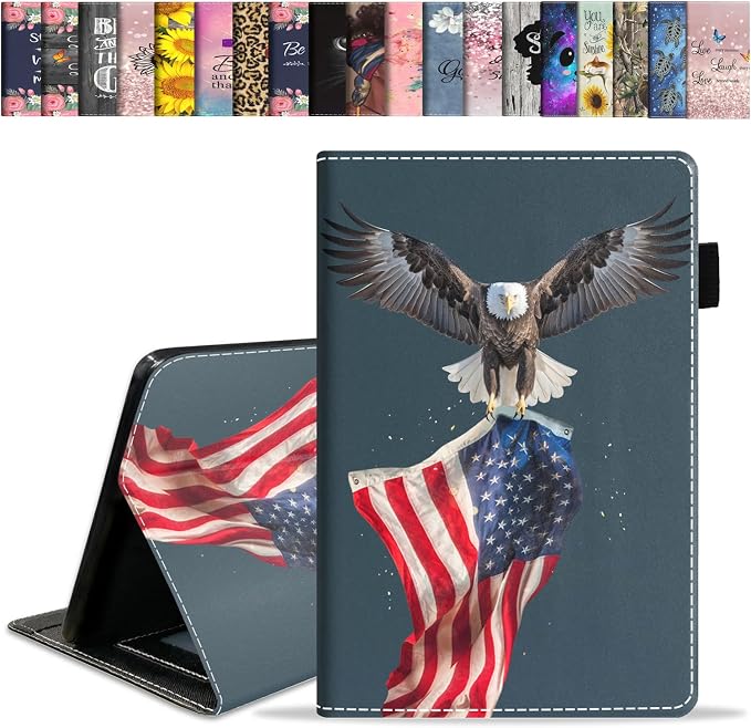 Patriotic Bald Eagle American Flag