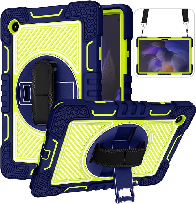01# Navy + Yellow Green