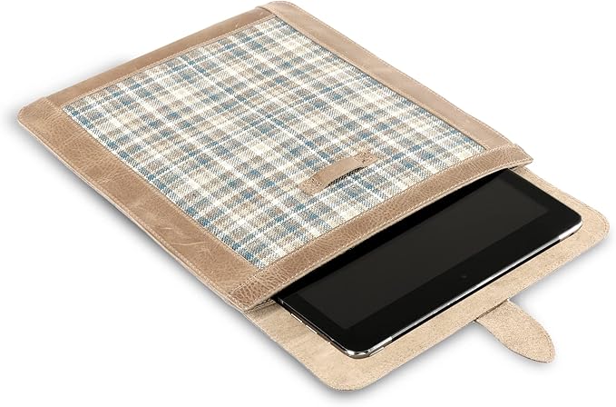 Londo Genuine Leather Sleeve Bag for Keyboard Tablet