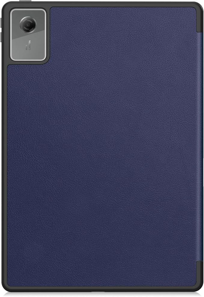 Case for Lenovo Idea Tab Plus 12.1 inch 2025 Model Shockproof Protective Cover with Kickstand Built-in Pen Slot &amp Auto Wake/Sleep Folio Matte TPU Smart Cover -Dark Blue