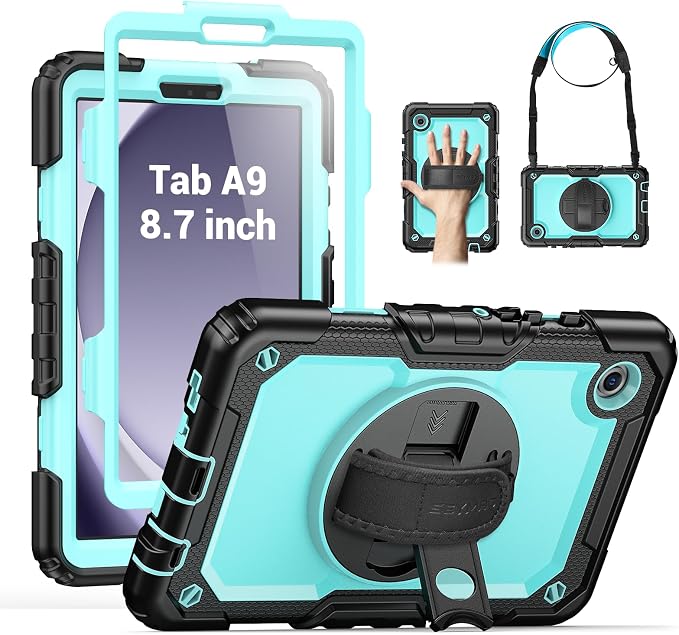 Light Blue/ Black