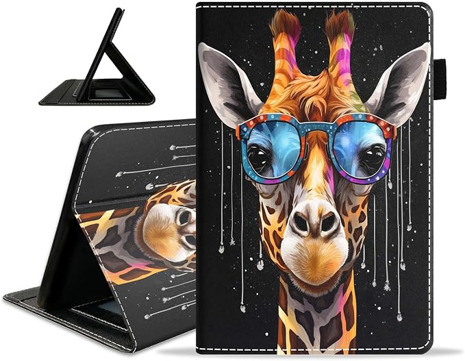 Giraffe Wearing Glasses