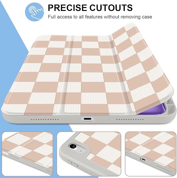 Nude Vibe Checkered