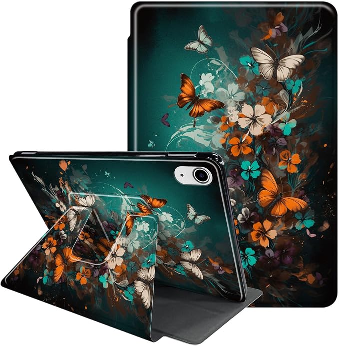 Flowers Dancing Butterflies