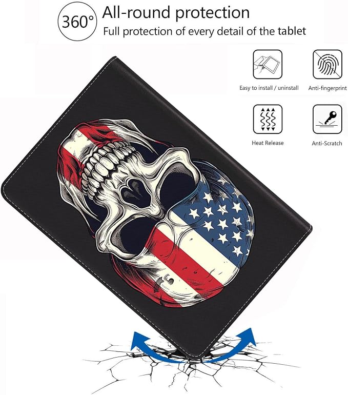 American Flag Skull-1