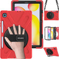 BRAECN for Samsung Galaxy Tab S6 lite Case 10.4 inch 2024/2022Rugged Shockproof Case with 360 Rotating Hand Strap&ampKickstand Shoulder Strap S Pen Holder for Samsung Galaxy Tab S6 Lite Tablet