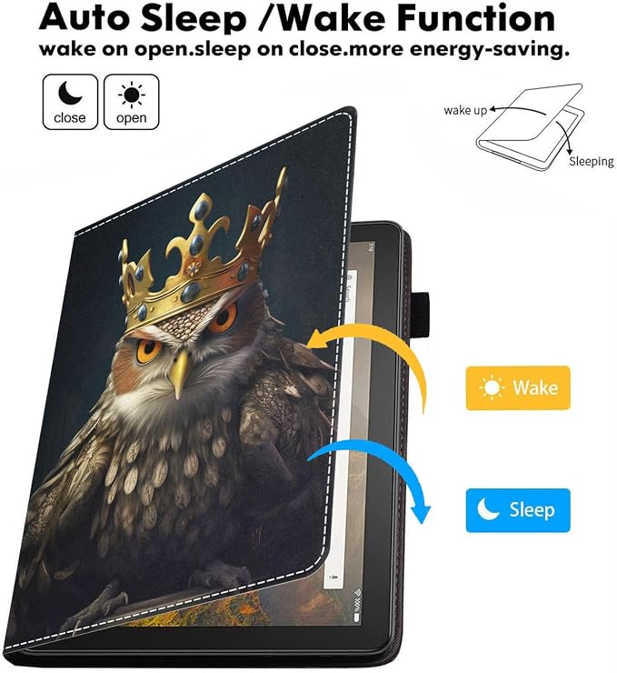 Owl Wearing Crown