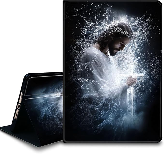 Bxgolkgd Tablet Case for 6.8 Kindle Paperwhite (11th Generation-2021) &amp Kindle Paperwhite Signature EditionAuto Wake/Sleep FunctionJesus Christ