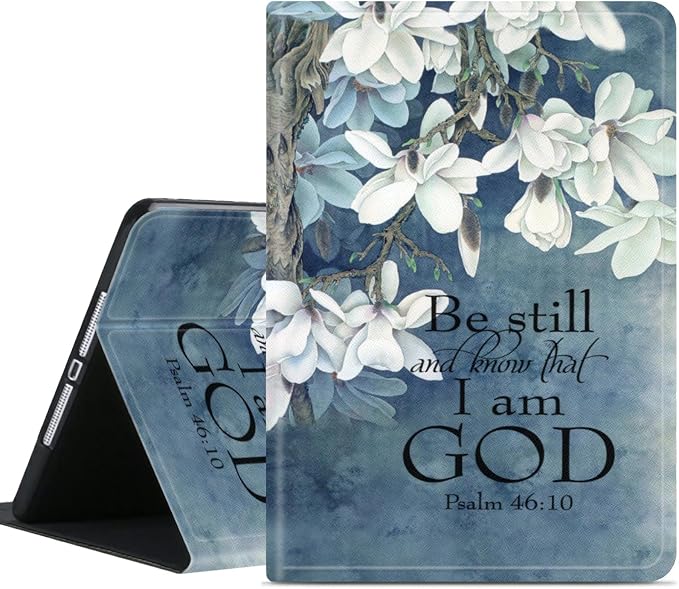 Bible Verse Psalm 46:10,White Flowers