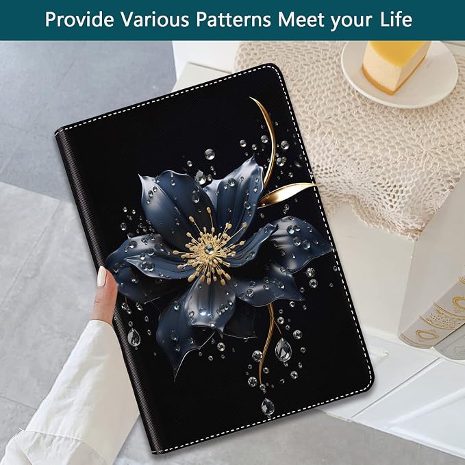 Artistic Black Flowers